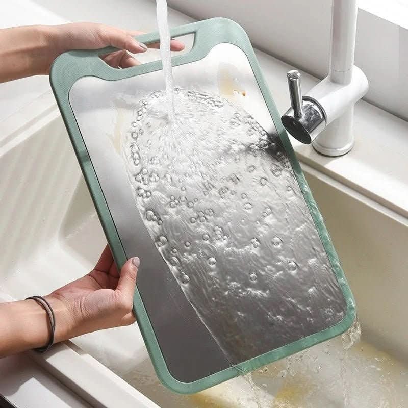 BowLift | Durable stainless steel cutting board, usable on both sides & non-stick