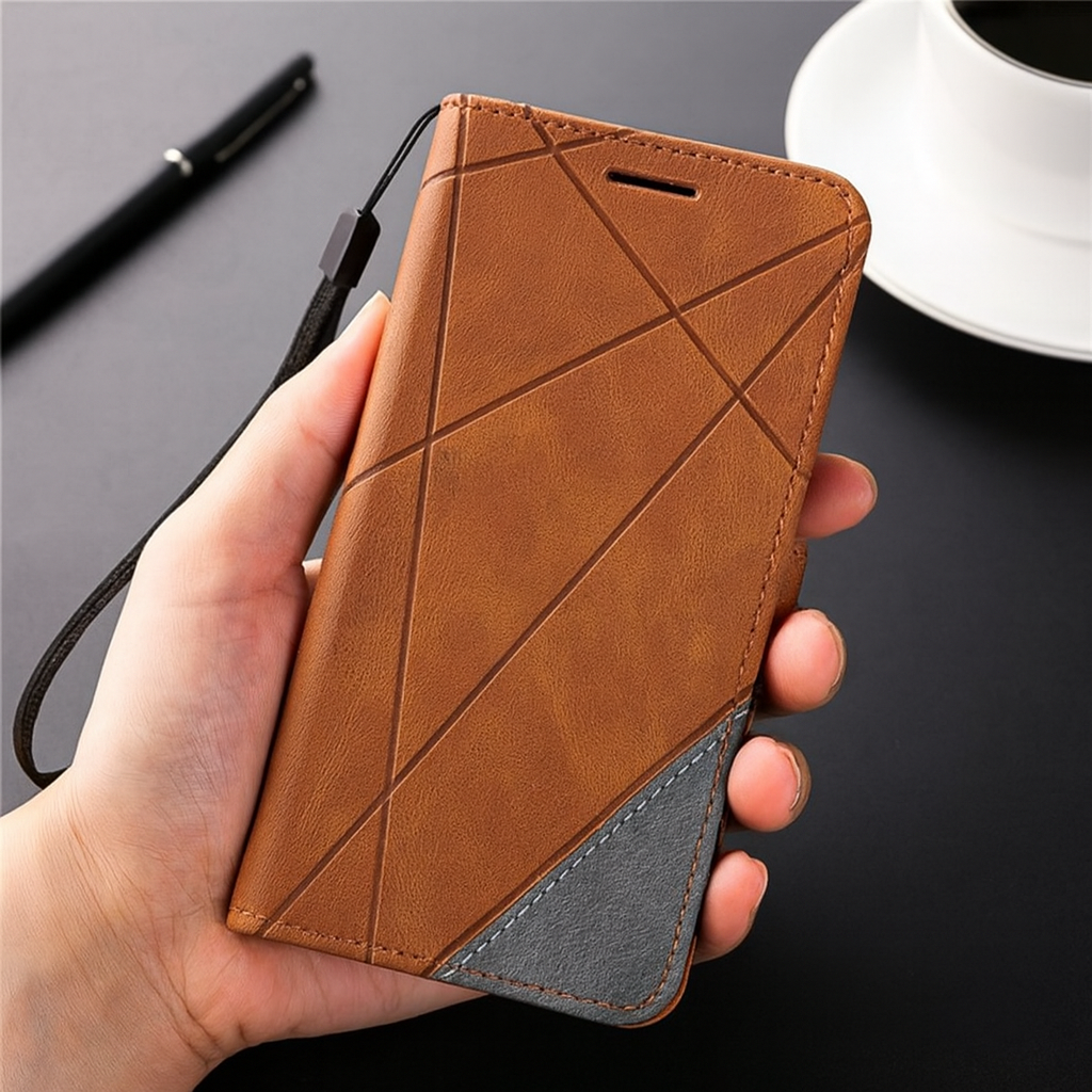 BowLift | Leather Wallet Flip Phone Case