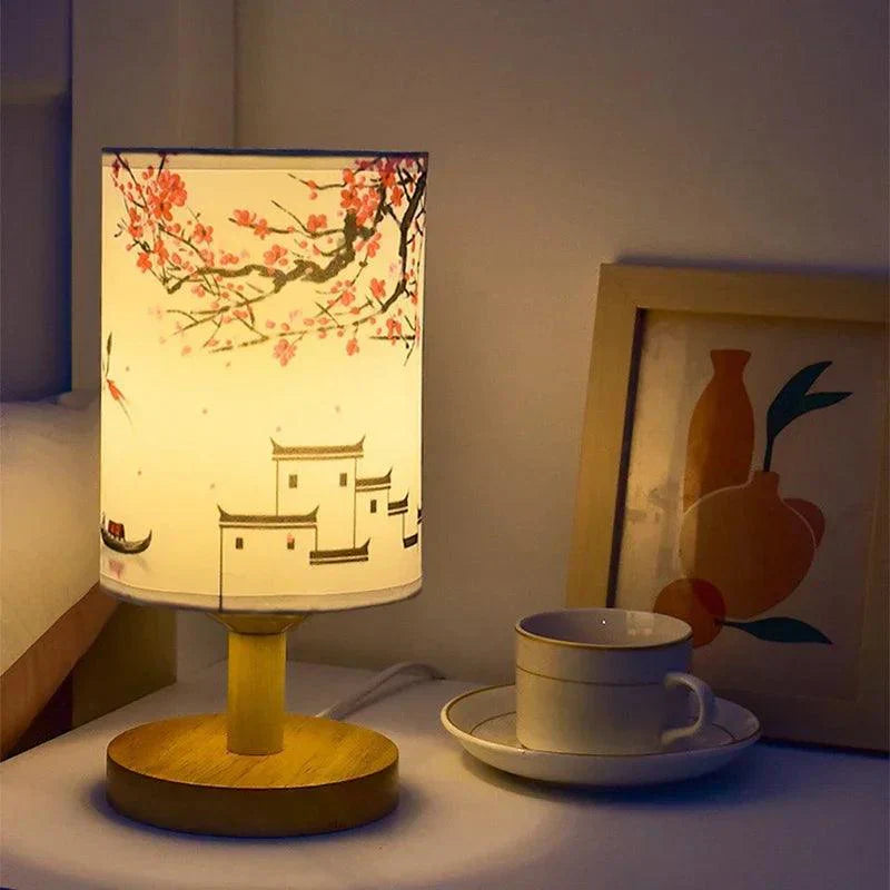 BowLift | VibeGlow - Modern Japandi Table Lamp with Elegance