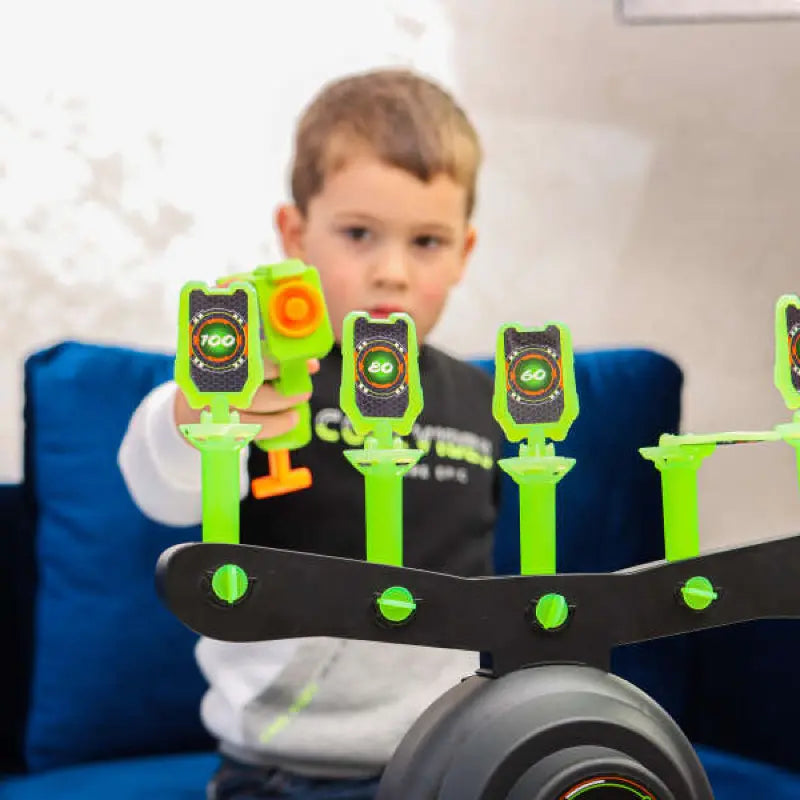 BowLift | Bright target discs for children to play with toy guns