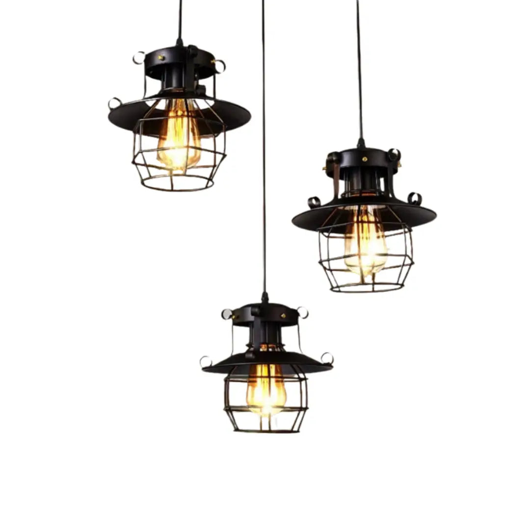 BowLift | EraLumina - Charming Industrial Pendant Light
