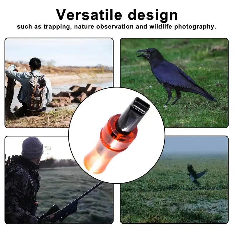 BowLift | Crow Decoy Whistle for Hunting, Nature & Training – Realistic Sound from the Pocket