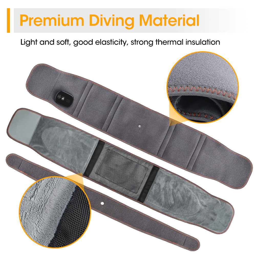 BowLift | Heated Back Belt – Ultimate Back Pain Relief Support for Lumbar and Herniated Disc Treatment