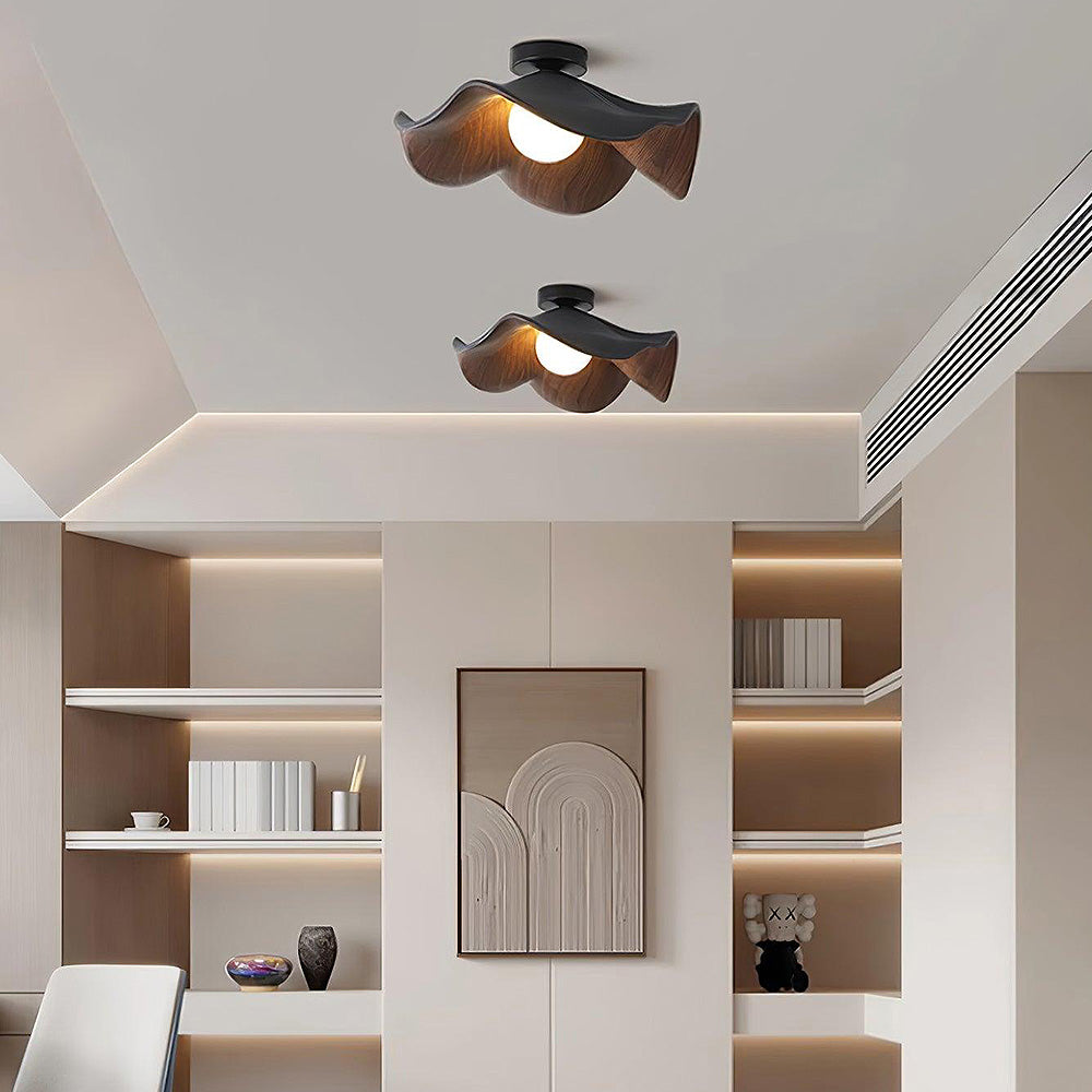 BowLift | Elegant Wooden Ceiling Lamp with Scandinavian Inspiration