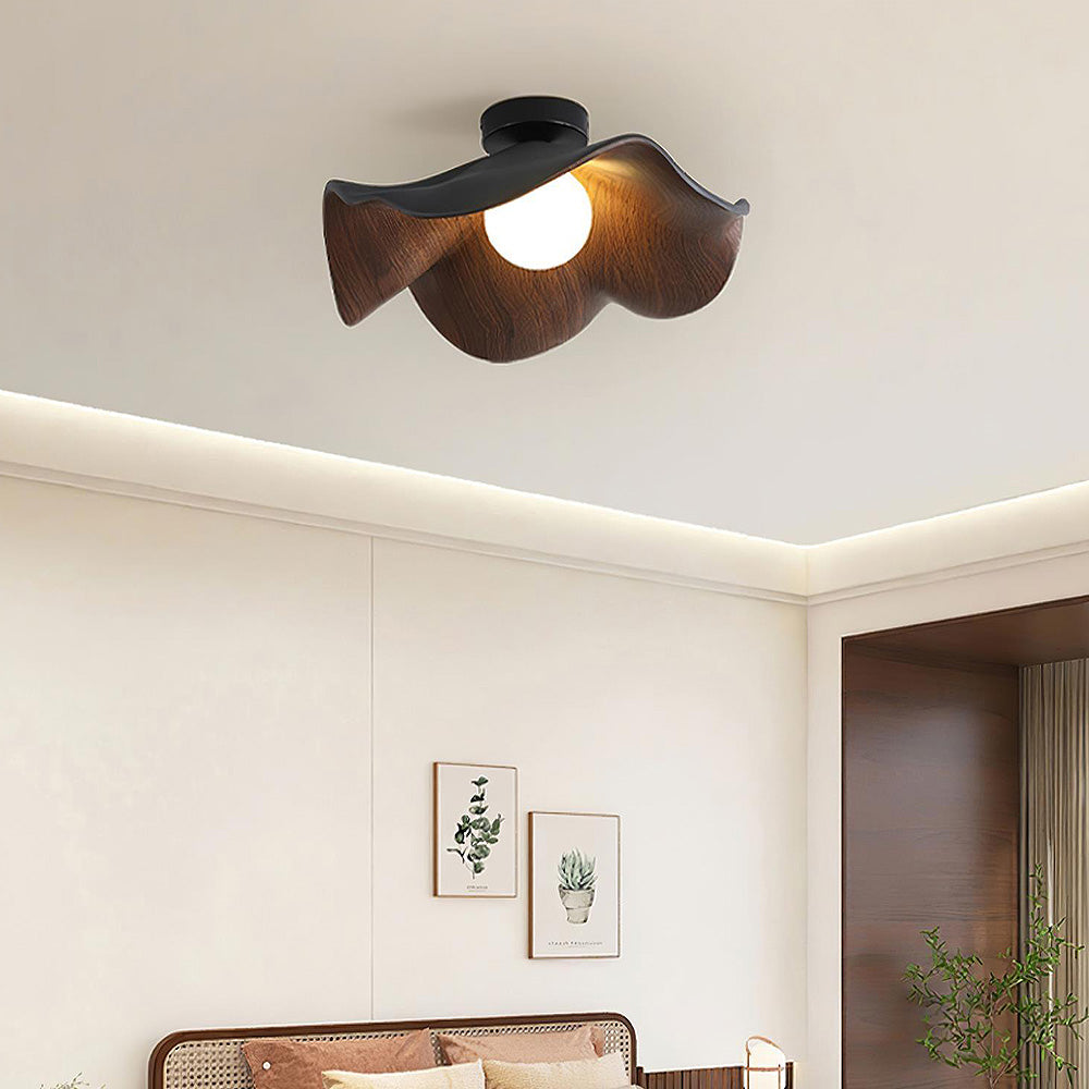 BowLift | Elegant Wooden Ceiling Lamp with Scandinavian Inspiration