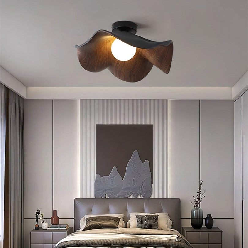 BowLift | Elegant Wooden Ceiling Lamp with Scandinavian Inspiration