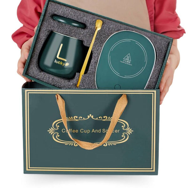 BowLift | Ceramic Mug Set Mug and Warmer