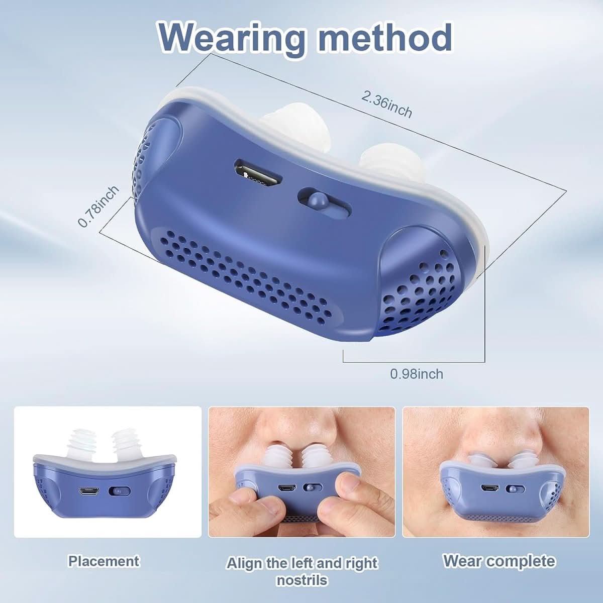 BowLift | Anti-Snoring CPAP Device without Mask for Quiet Sleep & Free Breathing
