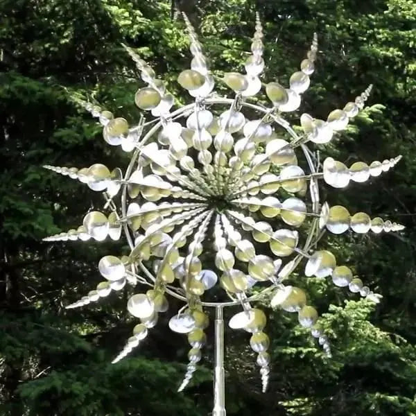 BowLift | Magical Metal Wind Sculpture – Fascinating Garden Decoration
