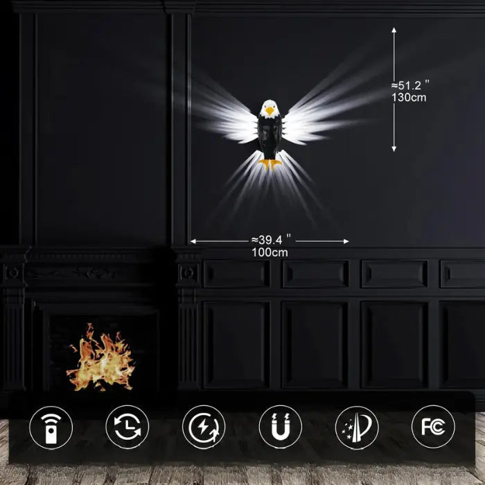 BowLift | Magnetic Eagle Wall Lamp
