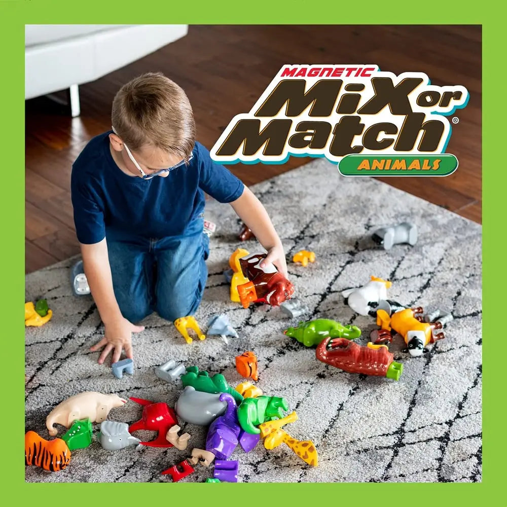 BowLift | Magnetic Building Blocks — Creative STEM Toy with Dinosaur Designs