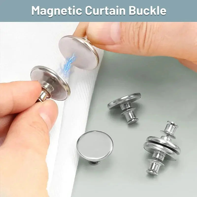BowLift | Magnetic Curtain Clips — Light Blocking Alloy Clips