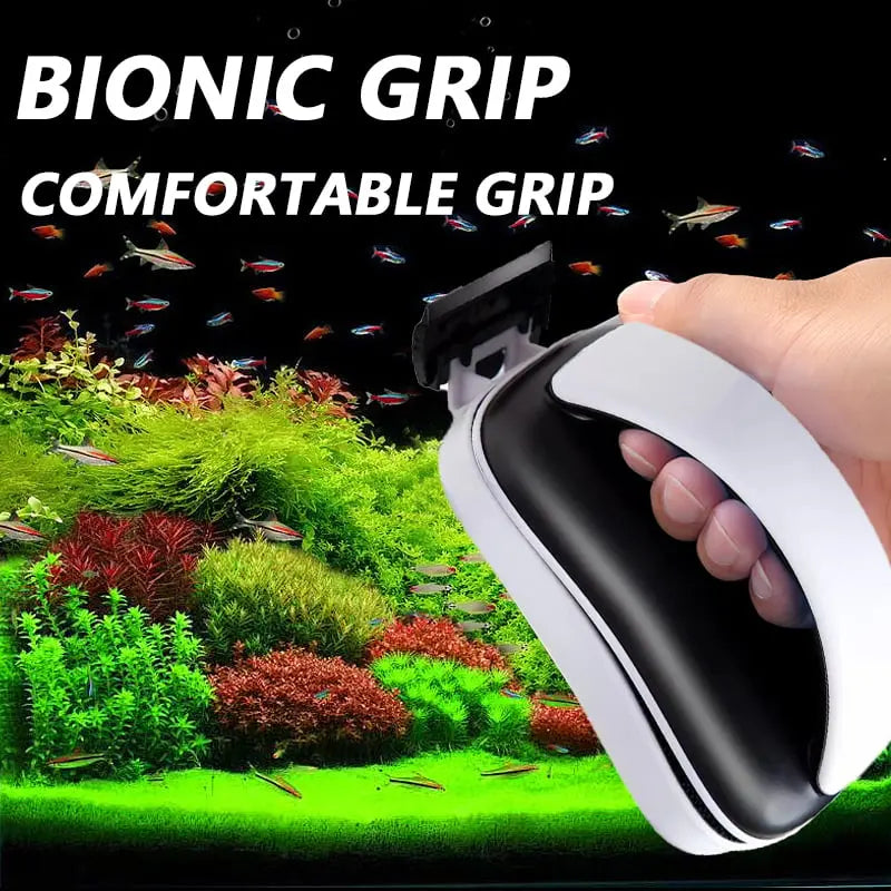 BowLift | Magnetic Aquarium Cleaner – Floating Algae Remover for Glass Tanks