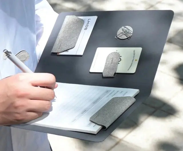 BowLift | Magnetic Business Portfolio A5 – Organizer with Clipboard & Accessories