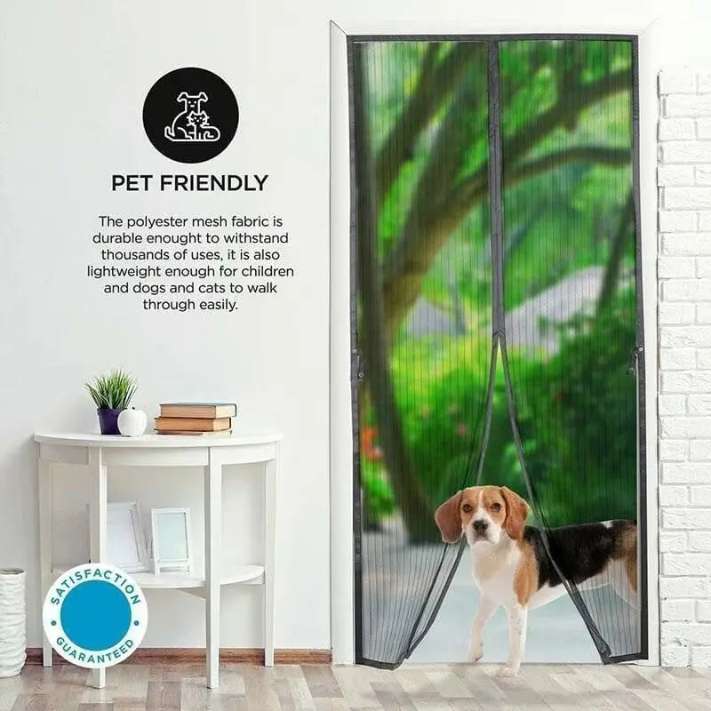 BowLift | Magnetic Fly Screen – Self-Closing Insect PRedection for Doors