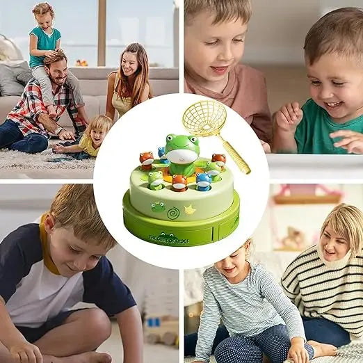 BowLift | Magnetic Frog Stacking Game for Kids