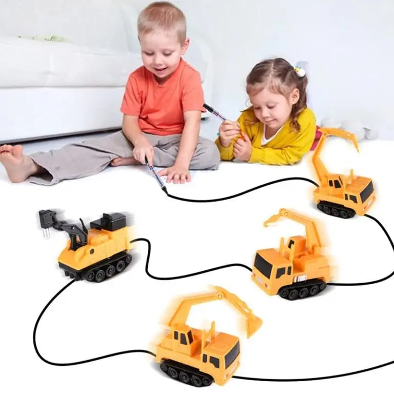 BowLift | Magnetic Line Following Toy for Creative Play and Learning