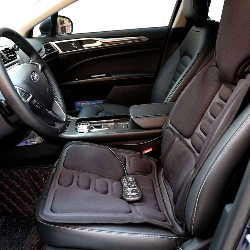 BowLift | Fashion massage chair pad with heated neck pillow for car and home