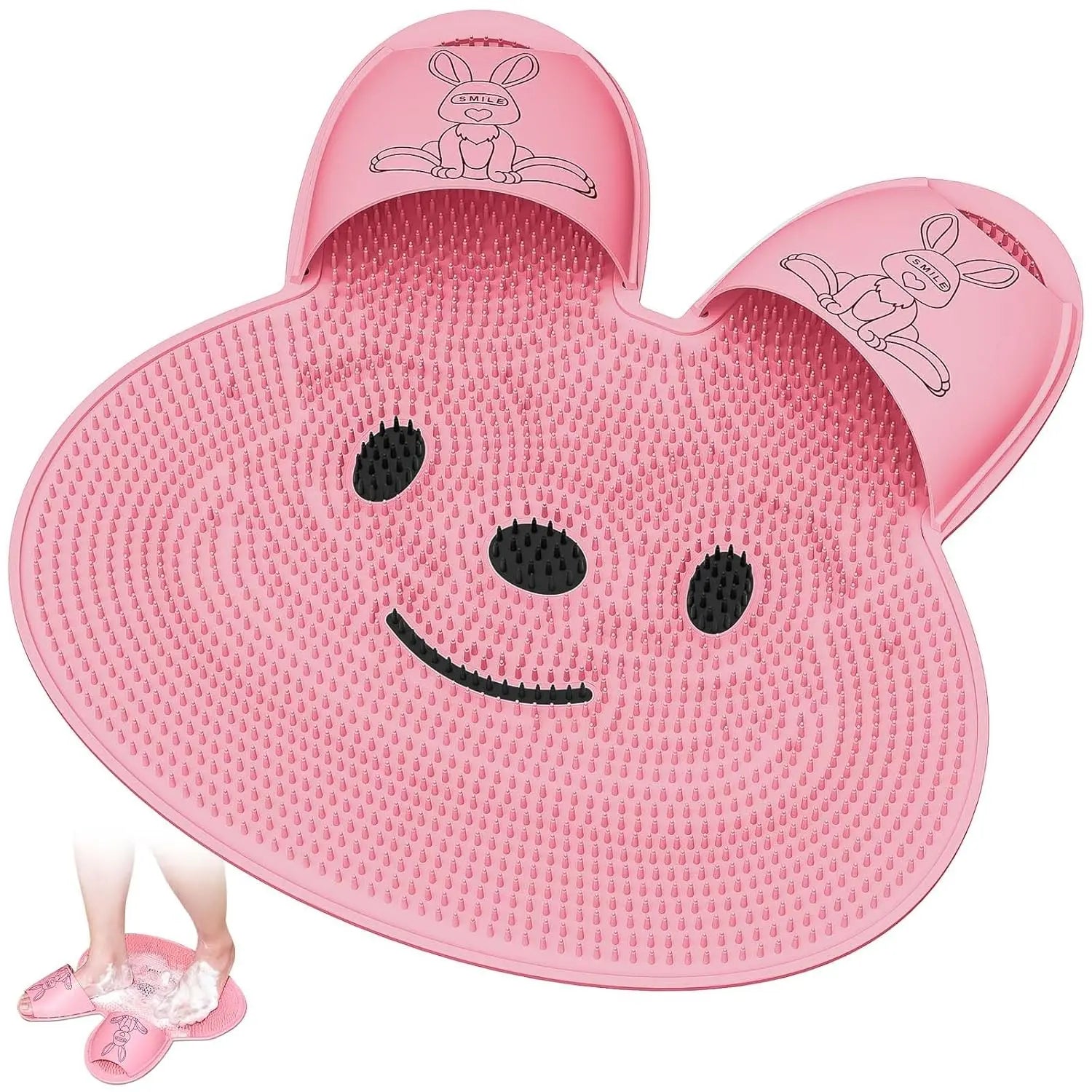 BowLift | Massage foot mat in rabbit shape – Promotes circulation & smooth foot skin