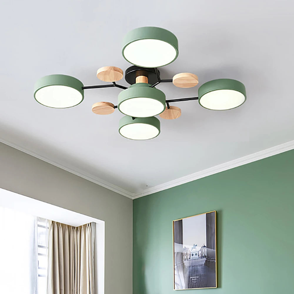 BowLift | Designer Slim Ceiling Lamp with Hand-Finished Detail