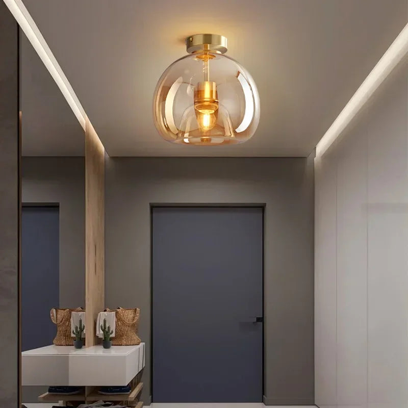 BowLift | EssenceGlow - Glass Ceiling Light