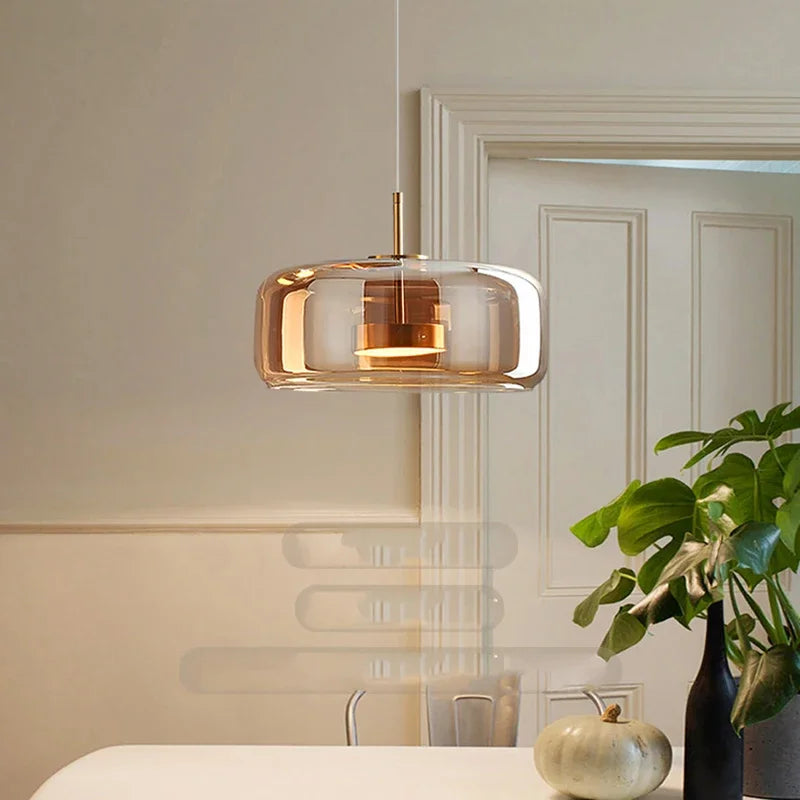 BowLift | Designer hanging lamp made of glass