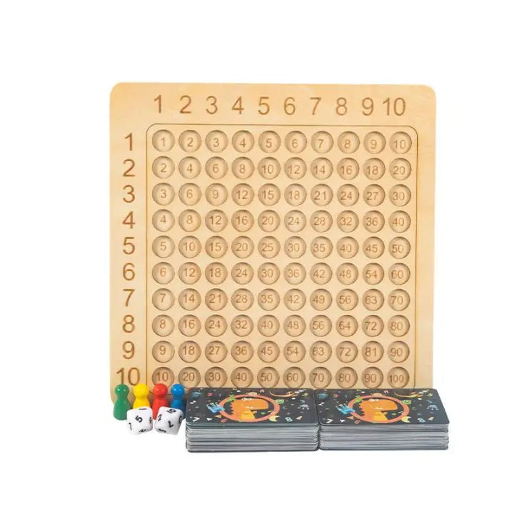BowLift | Wooden Multiplication Learning Game – Math Support for Children