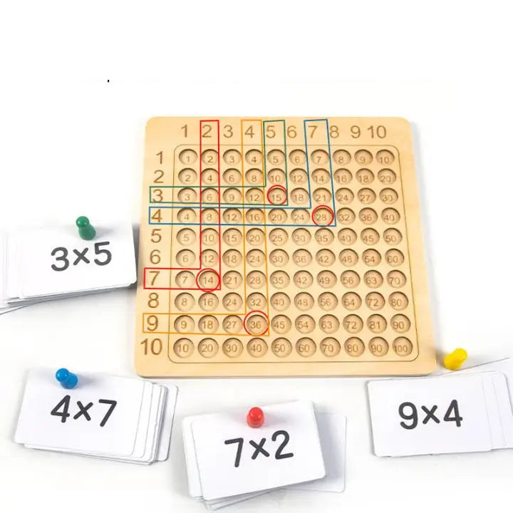 BowLift | Wooden Multiplication Learning Game – Math Support for Children