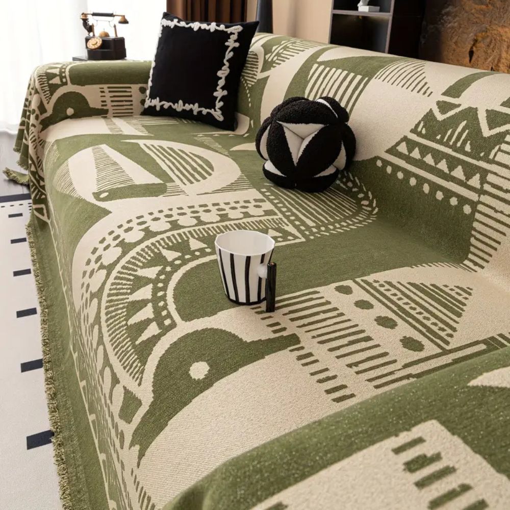 BowLift | Mystic Lines Pattern Sofa Cover