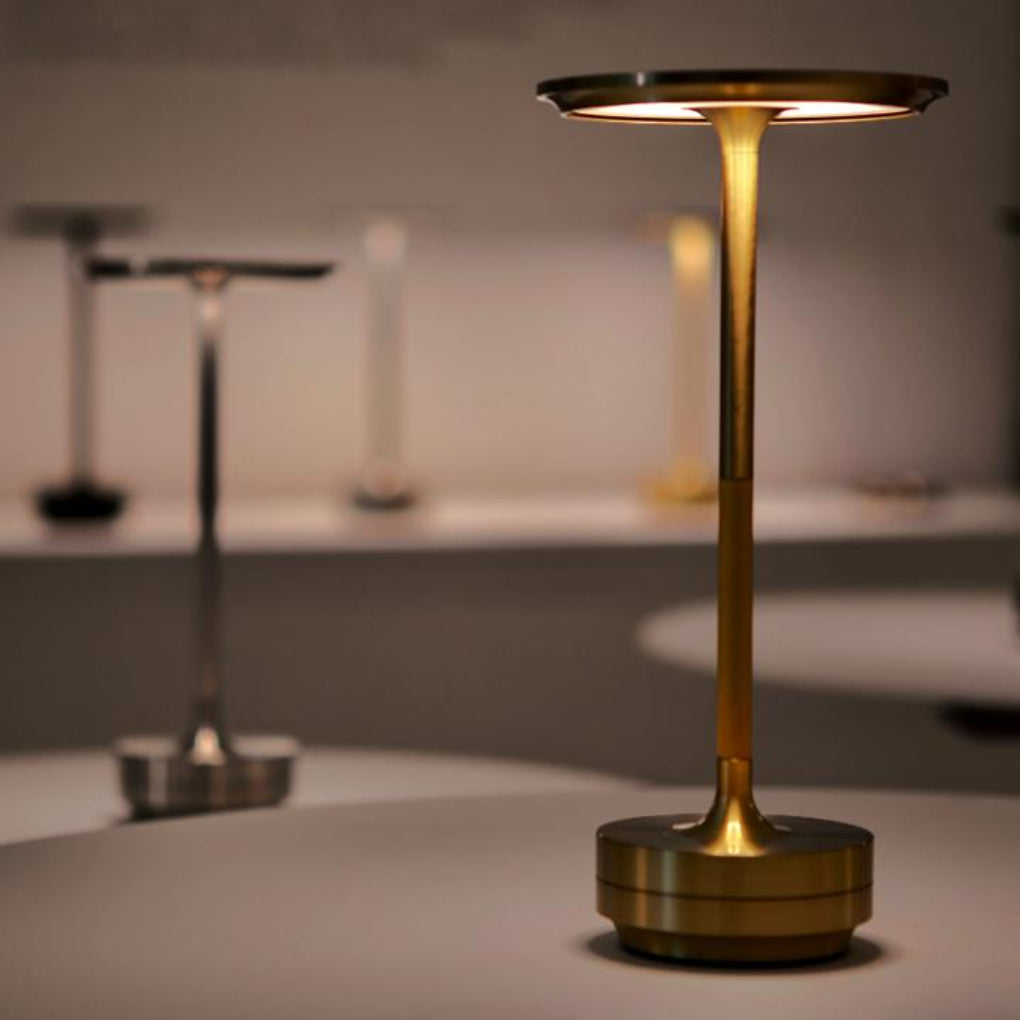 BowLift | Portable Cordless Table Lamp | Dimmable, Rechargeable & Ideal for Indoor and Outdoor Use
