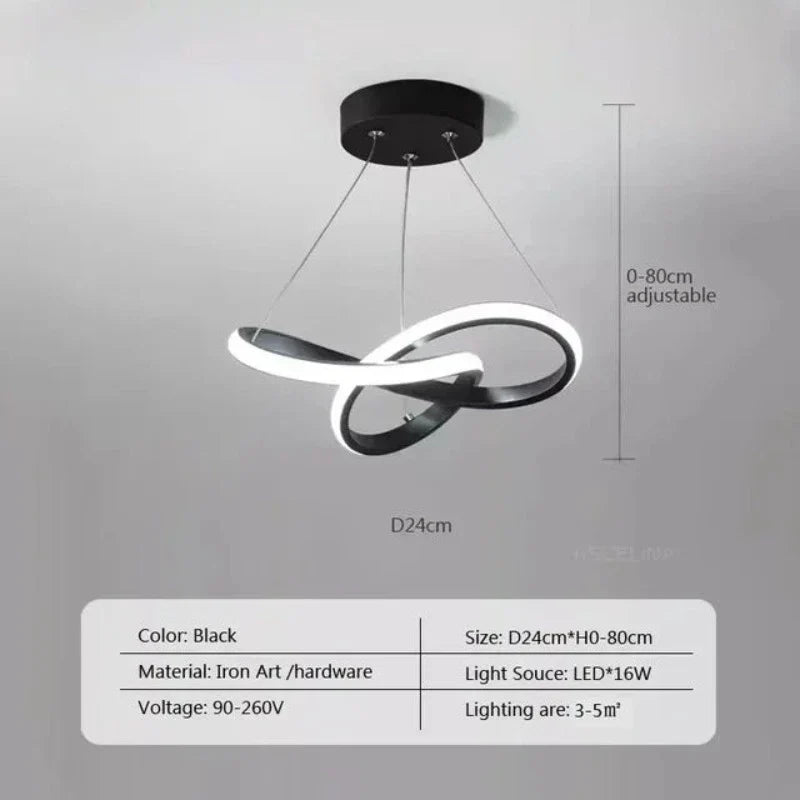 BowLift | CreativeGlow - LED Ceiling Light