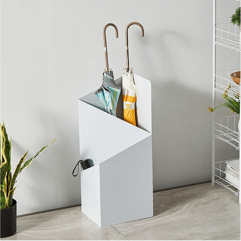 BowLift | DripFrame Umbrella Stand with Drip Tray – Scandinavian Minimalist Metal Umbrella Holder