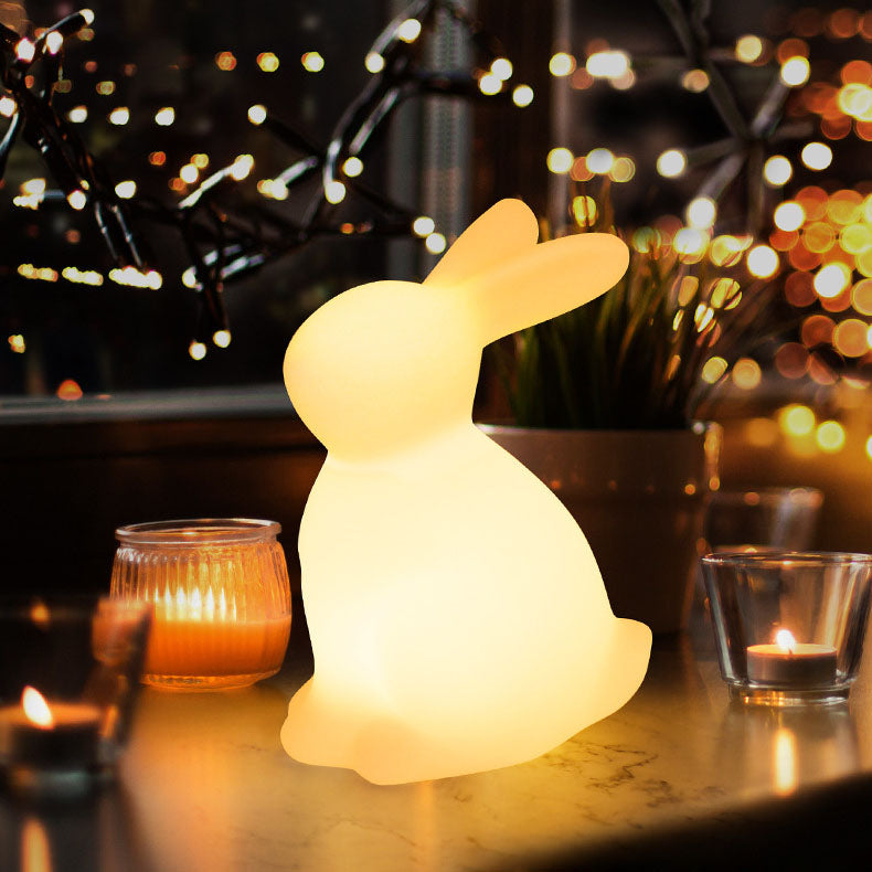 BowLift | Contemporary Creative Rabbit PE LED Table Lamp for the Bedroom