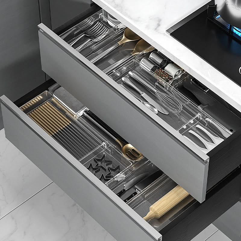 BowLift | Adjustable Kitchen Drawer Organizer for Utensils & Cutlery