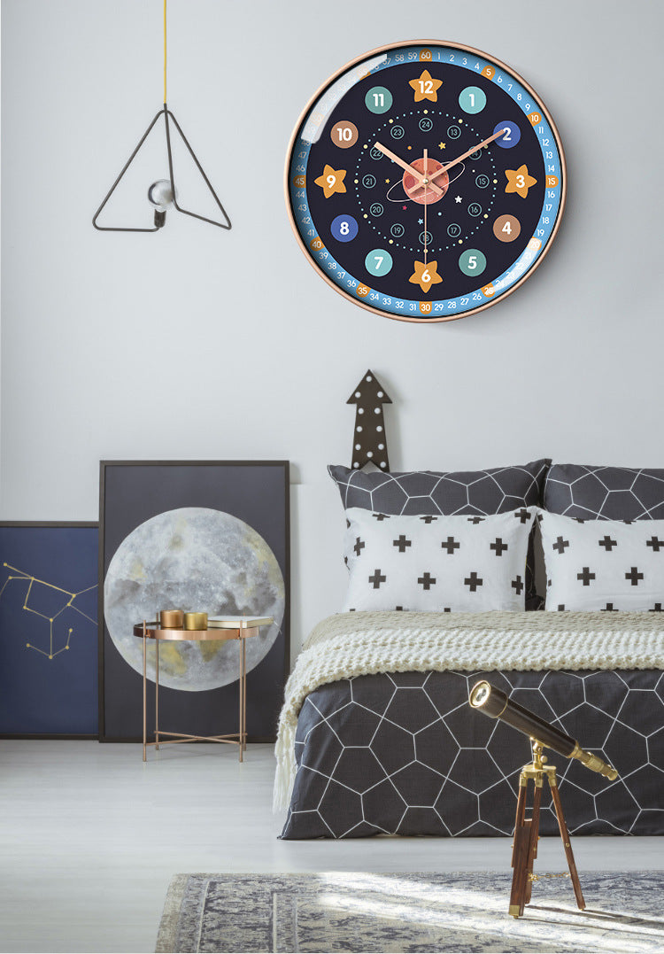 BowLift | Children's Room Children's Room Silent Clock 12 Inch