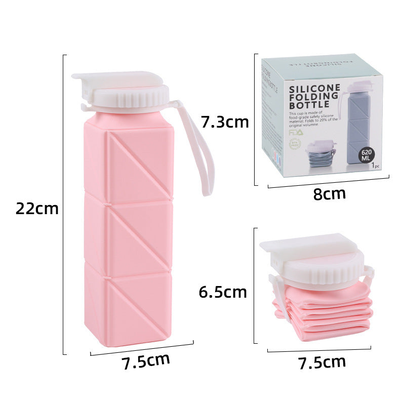 BowLift | Practical Foldable Silicone Bottle for On the Go