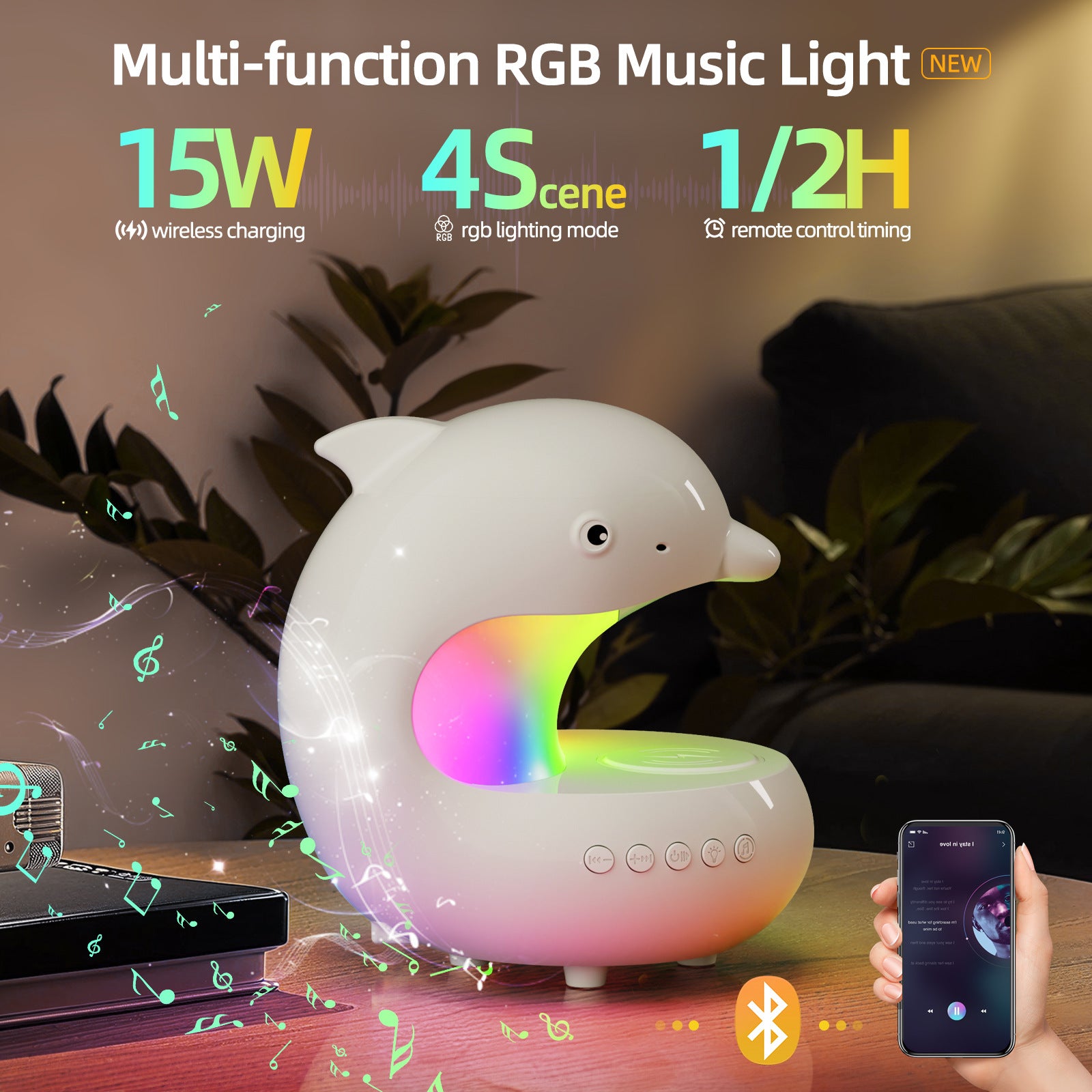 Viral Wireless Charging Night Light