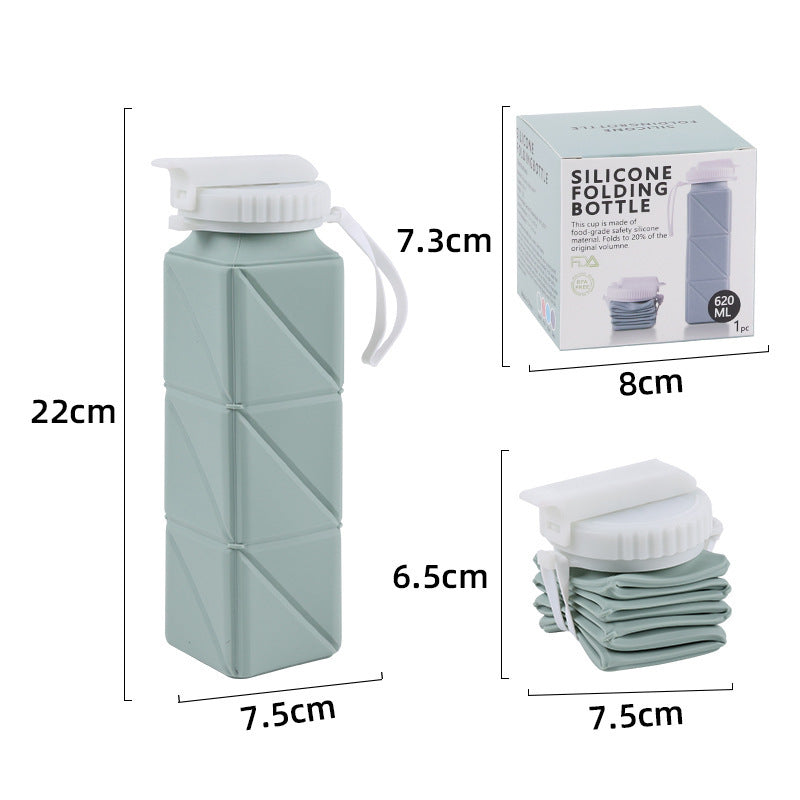 BowLift | Practical Foldable Silicone Bottle for On the Go