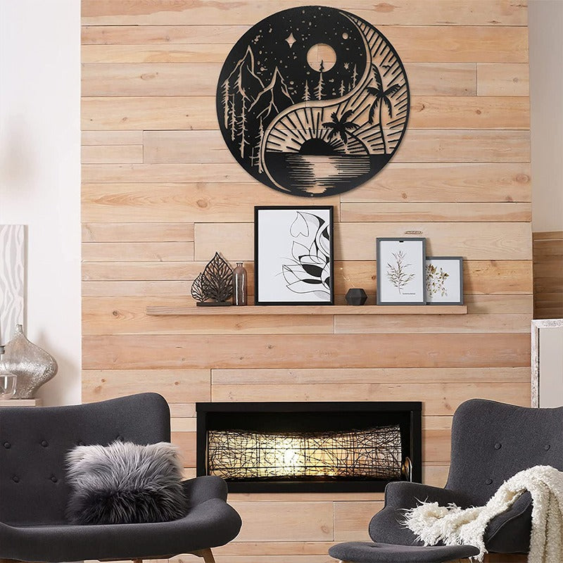 BowLift | Black Metal Wall Art Home Decor