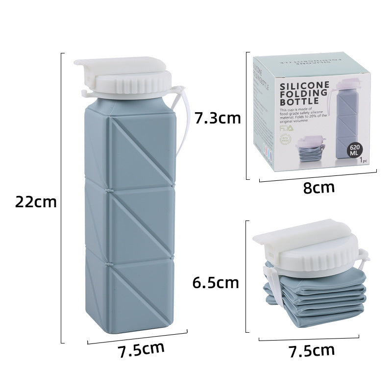 BowLift | Practical Foldable Silicone Bottle for On the Go
