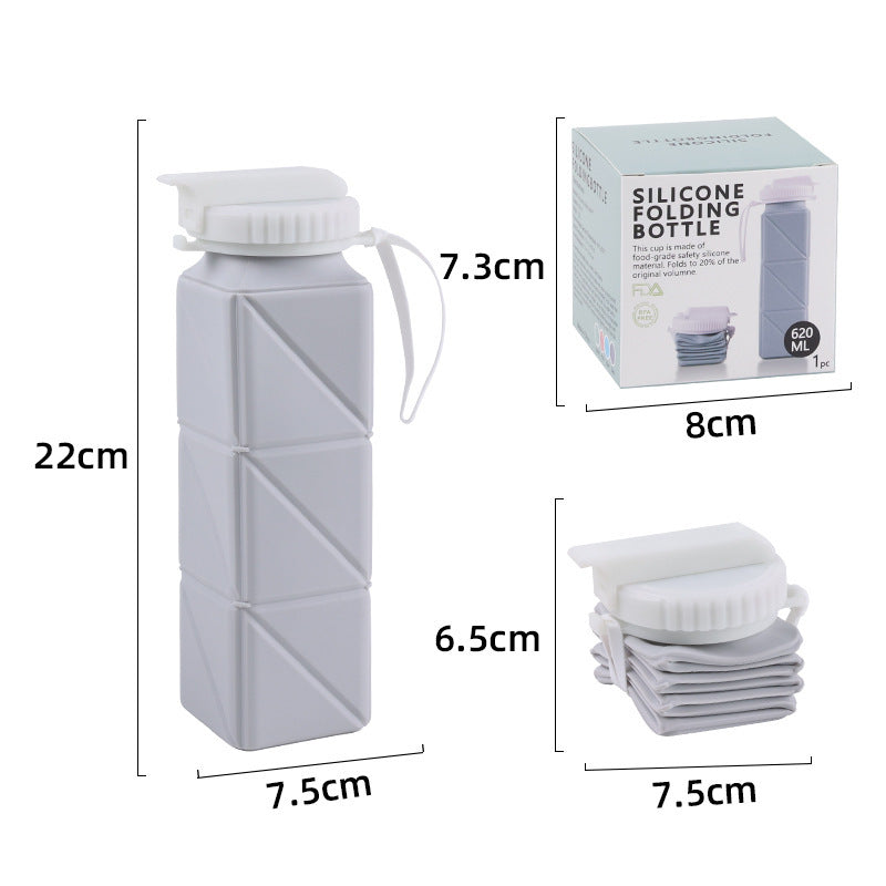 BowLift | Practical Foldable Silicone Bottle for On the Go