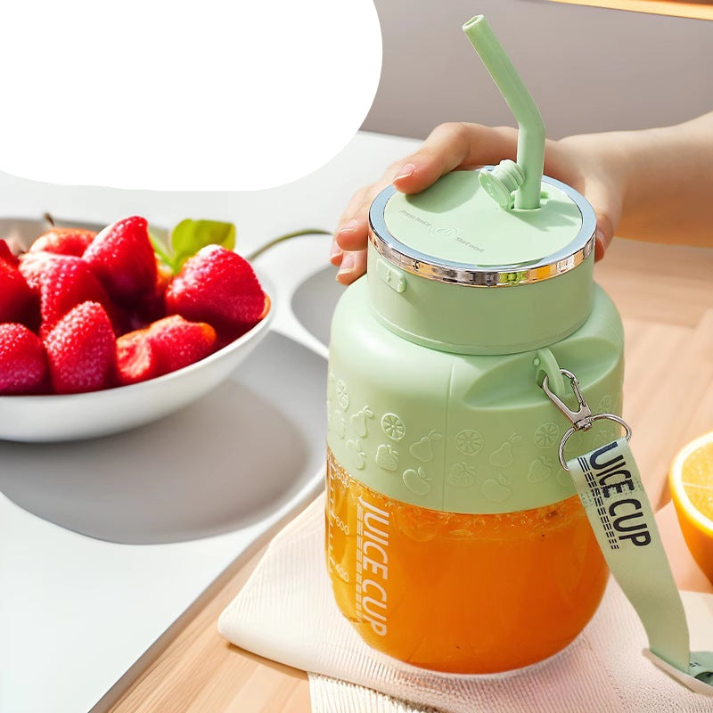 BowLift | 2in1 Bottle Mixer with Straw 800ml - Perfect for On the Go!