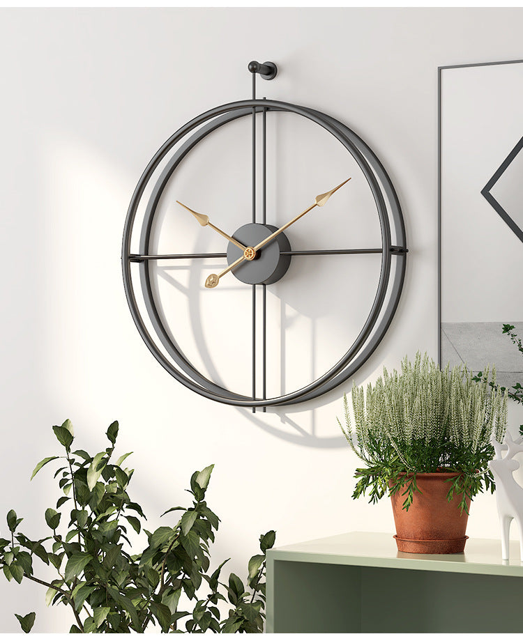 BowLift | Nordic Minimalist Large Silent Wall Clock 20 Inch