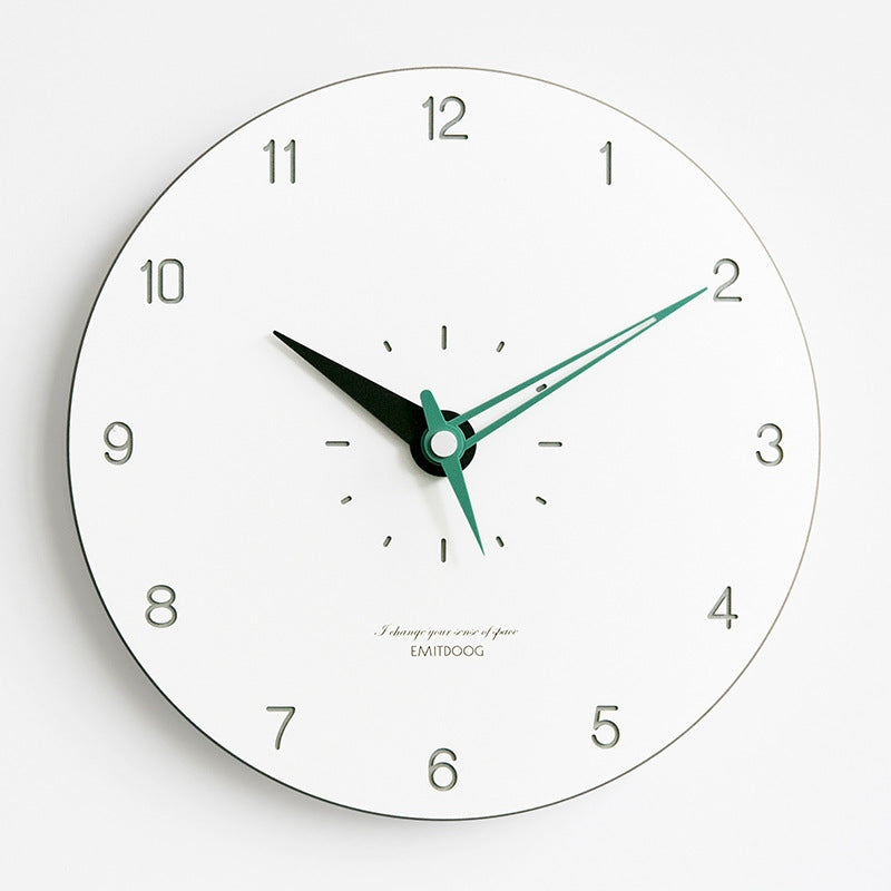 BowLift | Frendorf™ Minimalistic Modern Round Wall Decor Silent Clock