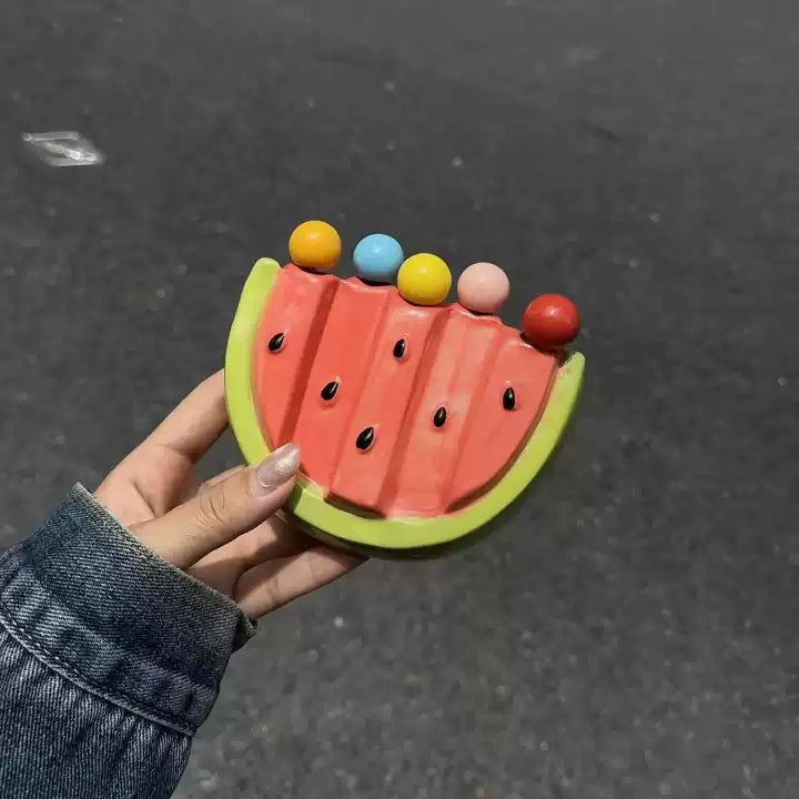 BowLift | Watermelon Fruit Bite Sticks Fork Set
