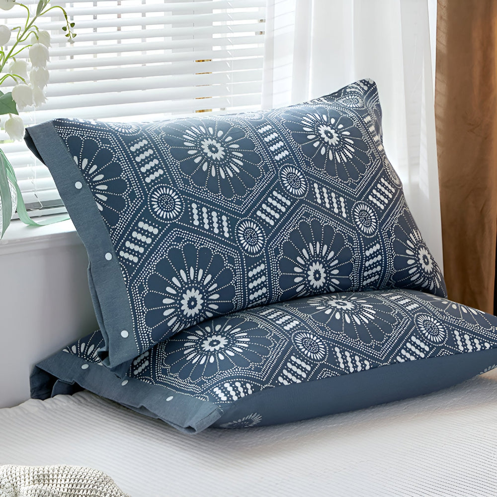 BowLift | Pure Cotton Buttoned Pillowcase