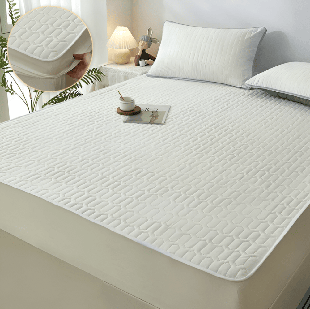 BowLift | FlexiBed Mattress Protector – Waterproof, Breathable & Washable with Elastic Fit