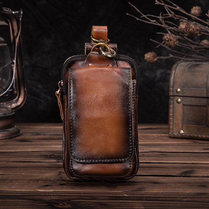 BowLift | Elegant Leather Hip Pouch for Men