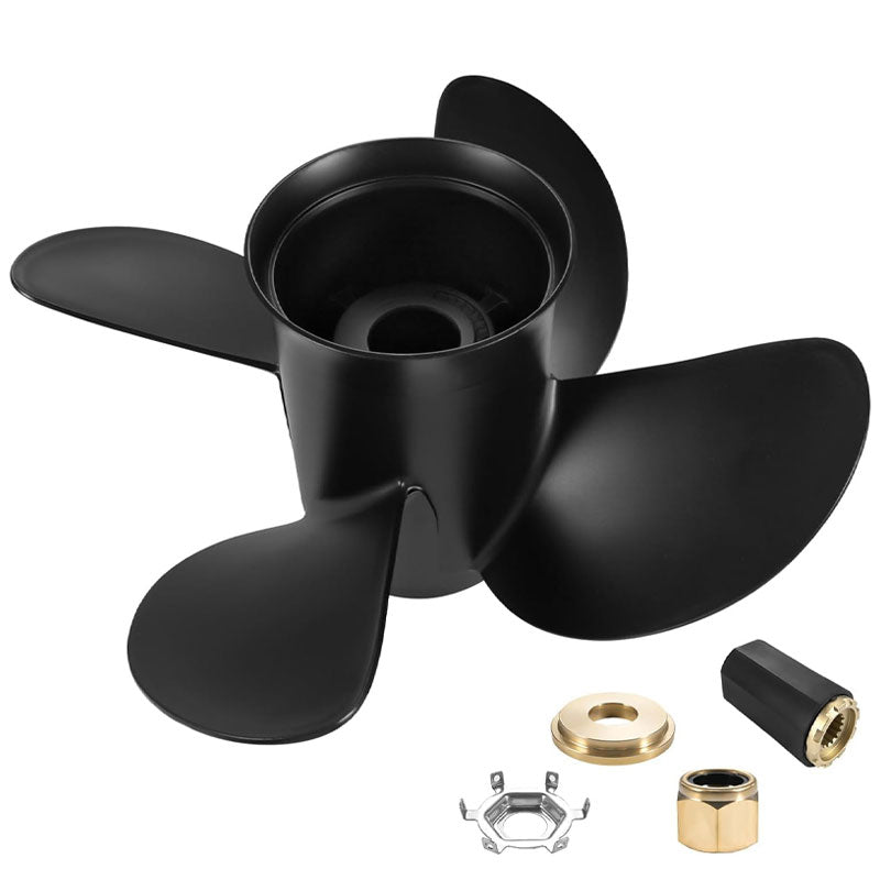 BowLift | 14x19 Pitch Upgrade OEM Marine Propeller For Mercruiser Alpha One And Mercury Outboard Motors 135-300 Hp, 48-8M0084495, 4 Blades