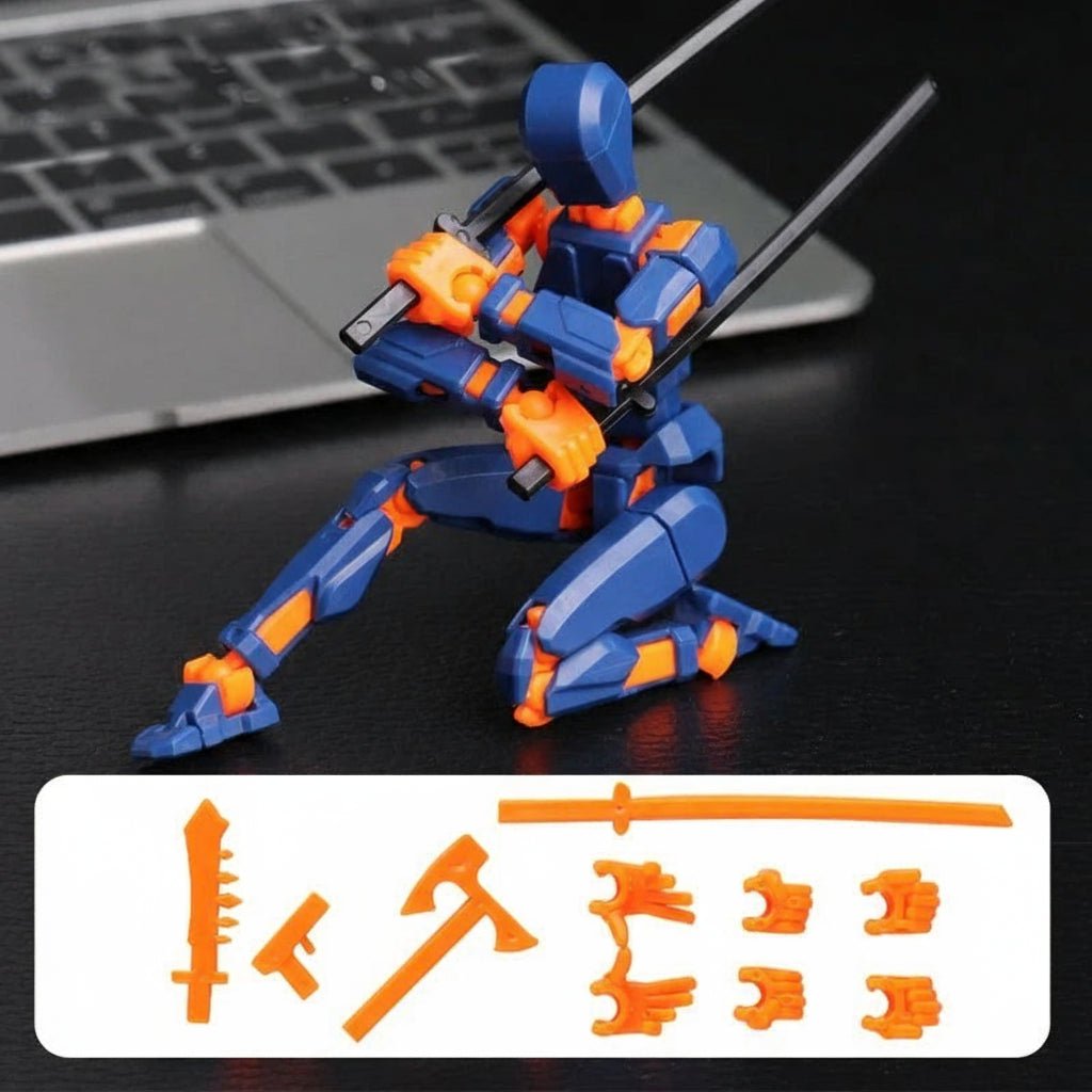 BowLift | 3D action figure with multi-joint movement for dynamic posing